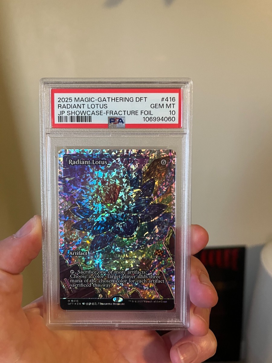 2025 MTG AETHERDRIFT JPN SC-FRACTURE FOIL #416 RADIANT LOTUS