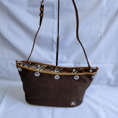 Burberry Blue Label Nova Check Shoulder Bag Canvas/Cotton Burberry Blue Label Nova Check Shoulder Bag Canvas/Cotton