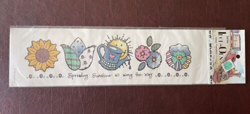 Crafts - Seitec Iron-On Velour Fabric Transfer Sunshine #9-752 NOS New