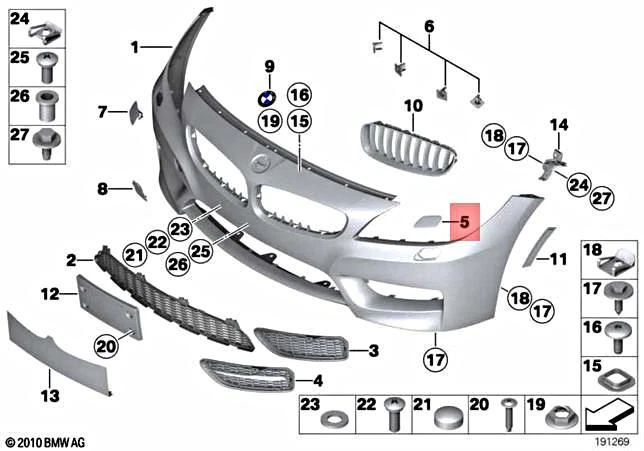 Genuine BMW Z4 Roadster E89 Z4 18i 20i 23i Trim Cutout Primed 