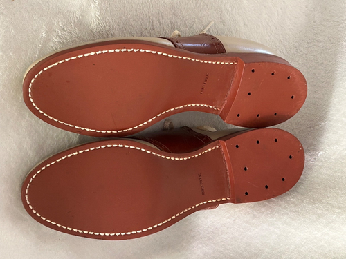 Vintage Tan & Brown Saddle Shoes Women's Sz 5 College Hill Sports Biltrite EXC! - Picture 10 of 13