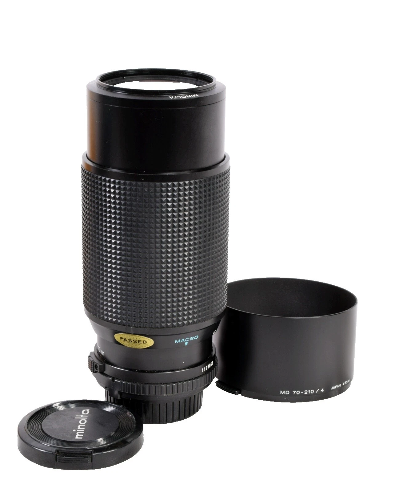 Lentes de Cámara Minolta f/4 Vintage