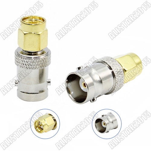 2pcs BNC Male Female to SMA N Type Male Female Plug Jack Adapter RF Connector - Picture 2 of 17