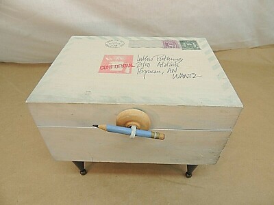 PARVENUE QUOTATION BOX, 1988, ''WHEN YOU SEE THIS REMEMBER 4 ME'', H. RAMSEY