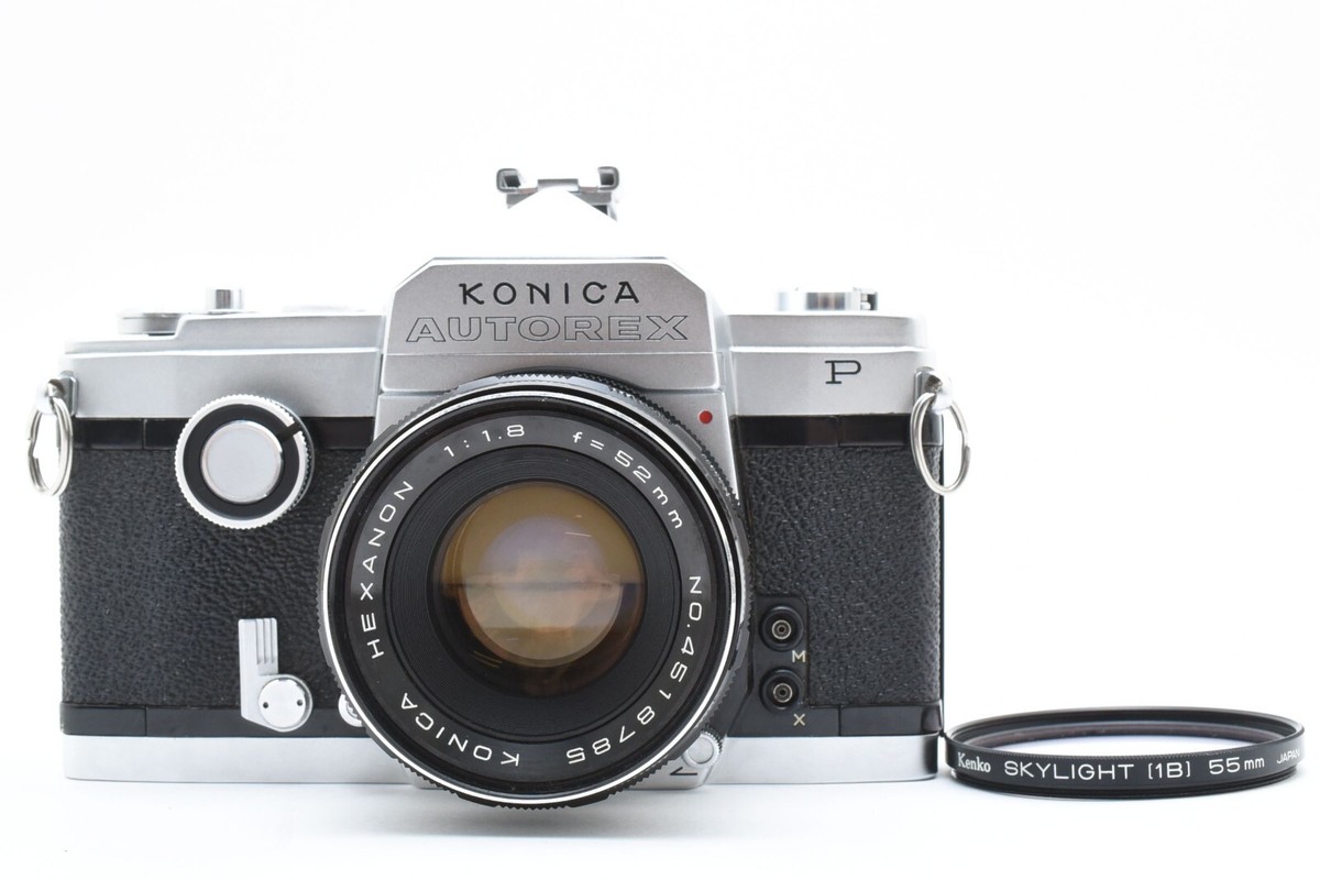 Konica フィルム一眼 AUTOREX P 52mm F1.8 🚀🎁《Near MINT》Konica Autorex P Full & Half Frame Film