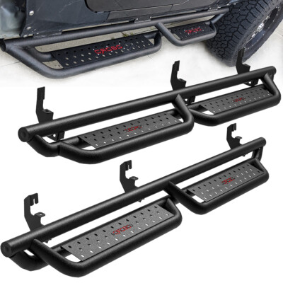 6'' Running Boards for 2015-2026 Colorado Canyon Crew Cab Drop Side Step Nerf Bar