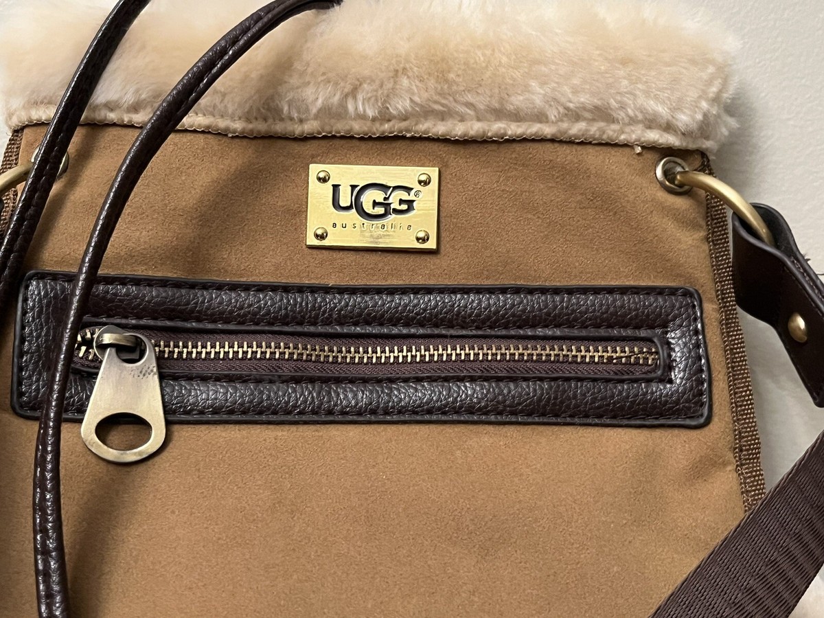 Ugg Shearling Cross-body Bag Like-New! | eBay