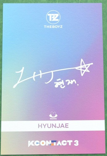 THE BOYZ KCON:TACT 3 Merchandise 2021 Various Member Postcards AR A6 Official - Picture 17 of 17