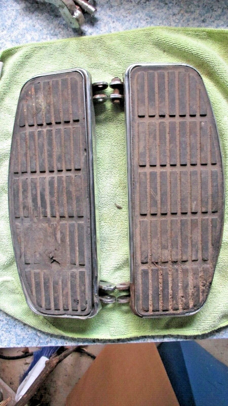 STOCK HARLEY SHOVELHEAD ?? FLOORBOARDS eBay