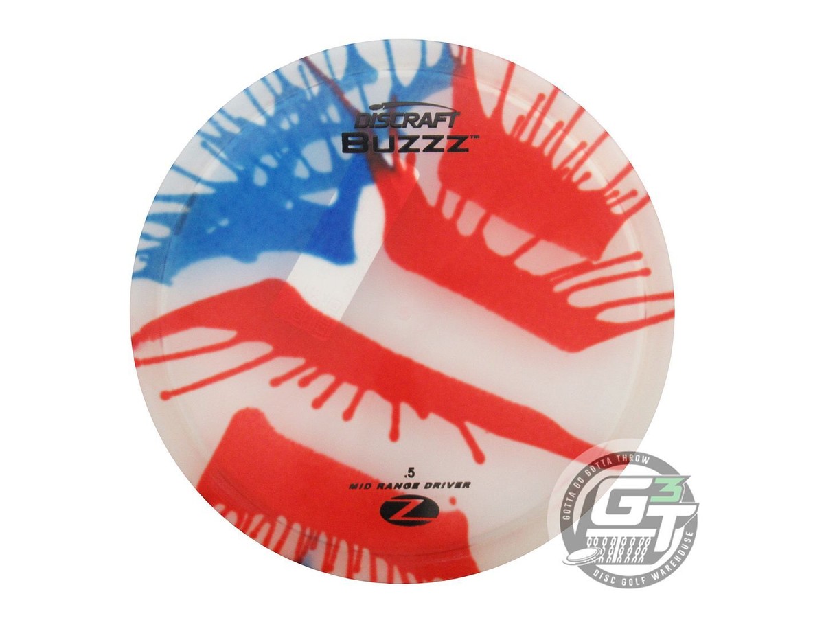 NEW Discraft Z FLY DYE Buzzz 177+g American Flag A Midrange