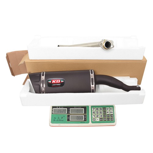 Silenciador de cola de tubería frontal para sistema de escape sin cordones para ITALJET DRAGSTER125 200 2022 - Imagen 10 de 12