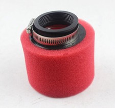 red sponge air filter 38mm - 48mm for ATV Quad Pit Dirt Bikes Motorcross Z50
