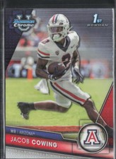 2023 Bowman University Chrome #46 Jacob Cowing Arizona Wildcats