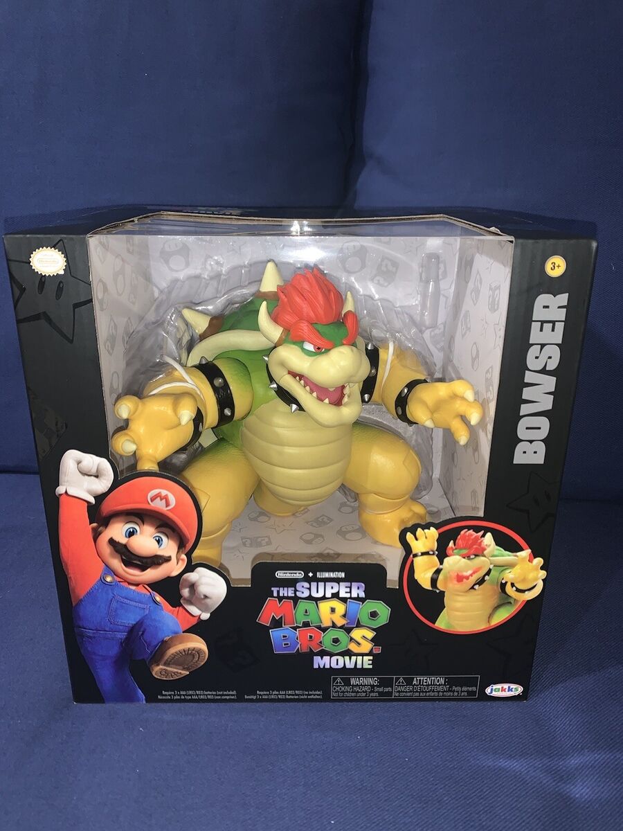 The Super Mario Bros. Movie Fire Breathing Bowser 7-Inch Figure