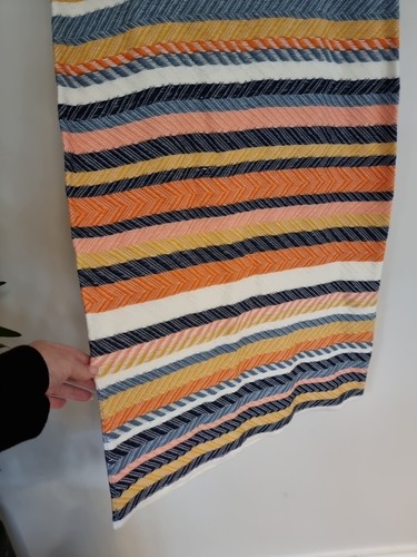 Hobbs Leonie Striped Stretch Pencil Dress UK 12 New Tags - Picture 7 of 16