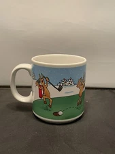 Have A Par-fect Christmas Coffee Cup Russ #8740