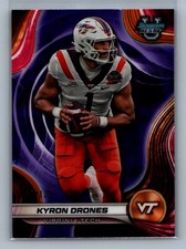 2024 Bowman U Best Football Kyron Drones Purple /125