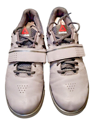 Reebok PR 22 Men s Size 8 Grey / Black Lace Up Strap Cross Training Shoes-New