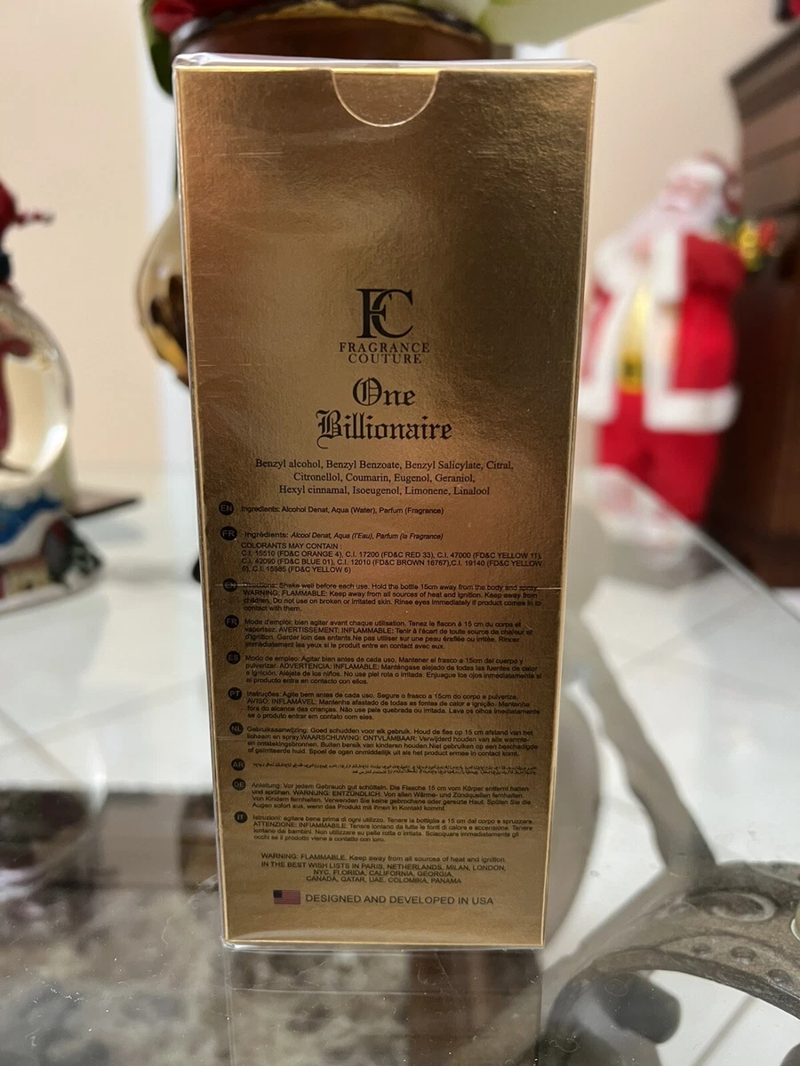 One billionaire cologne new arrivals