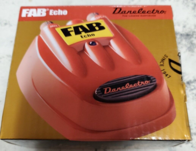 Danelectro FAB Echo Electric Guitar Effects Pedal D-4 stomp box | eBay