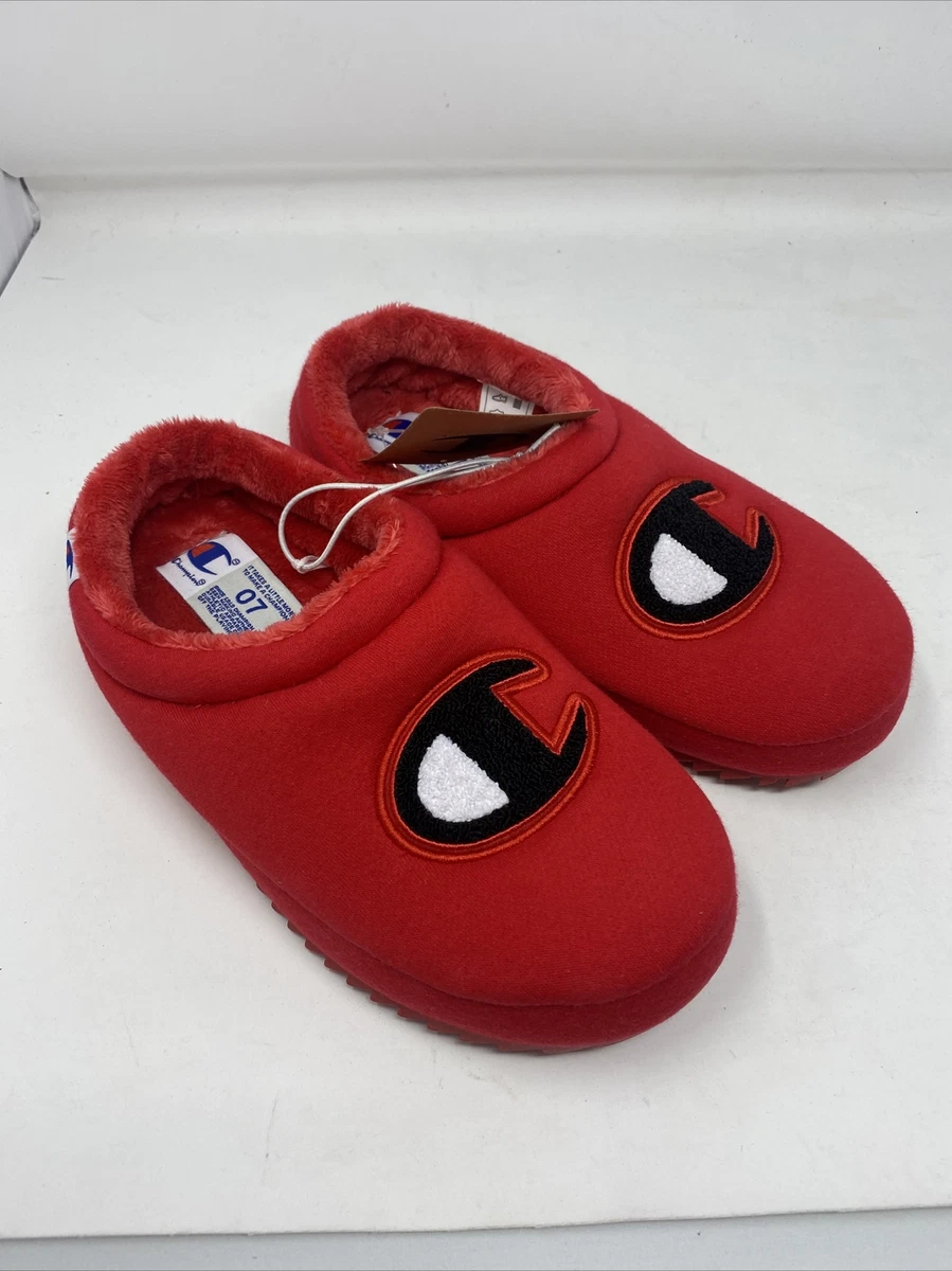 Champion 2025 slippers red