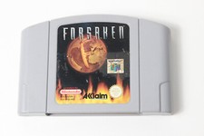 ebay® Auktion 388626714400 | Nintendo 64 Spiel Forsaken Modul | Original PAL Version | N64 Cartridge geprüft Thumbnail of ebay® auction 388626714400 | Nintendo 64 Spiel Forsaken Modul | Original PAL Version | N64 Cartridge geprüft