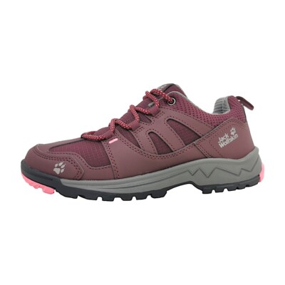 Jack Wolfskin Wolf Hiker Low Sportschuhe Kinder Outdoorschuhe Wanderschuh Rot Fr