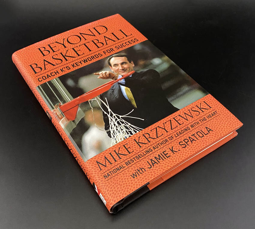 Mike Krzyzewski Coach K SIGNED Beyond Basketball HC 1st Ed PSA/DNA