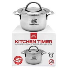 FORJARS Mechanical Kitchen Timer-for Cooking Wind up-Manual timers 60-Minute