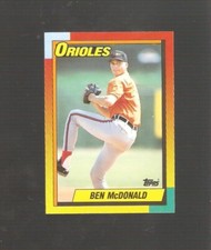 ben mcdonald 1990 topps traded,louisiana st.denham springs hs,baton rouge la