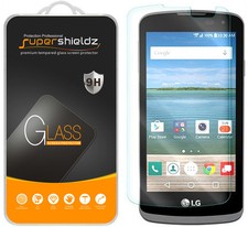 2X Protector de pantalla de vidrio templado Supershieldz para LG Optimus Zone 3