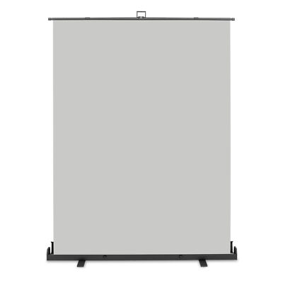 Walimex pro Roll-up Panel Hintergrund grau 165x220cm Fotohintergrund Fotostudio