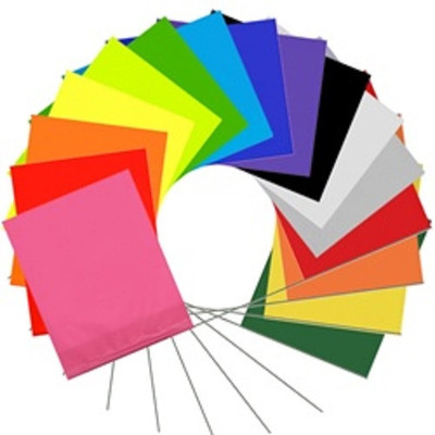 22'' Wire Marking Flags 100/bundle Pick Your Color 