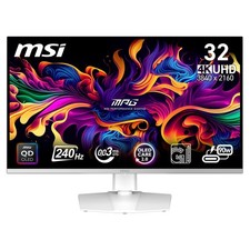 MSI MPG 321URXW QD-OLED 32" QD-OLED 4K UHD 240Hz 0.03ms Gaming Mo 9S6-3DD29A-031