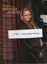 Miranda Lambert 2007 Picture Article Clipping Page Kelly Ripa