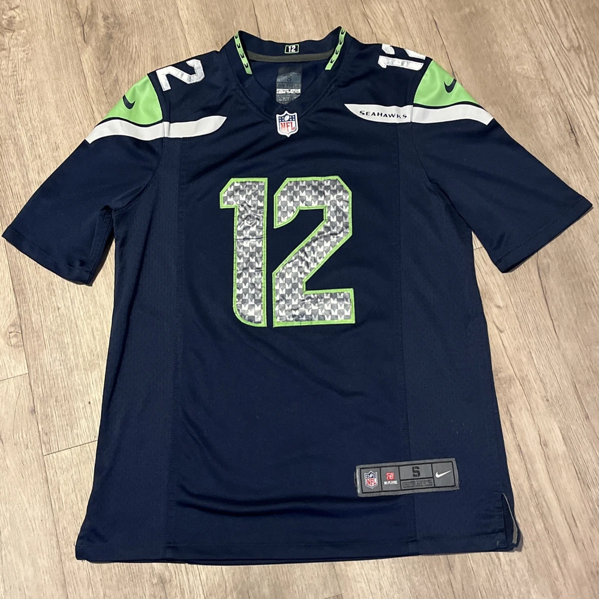 T-shirt Football Seattle Seahawks Code Régional 206 - Taille L, Neuf (sans étiquettes) - Marque Air Waves