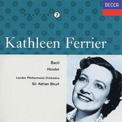 KATHLEEN FERRIER KATHLEEN FERRIER VOL.7 - BACH, HANDEL (CD) ALBUM