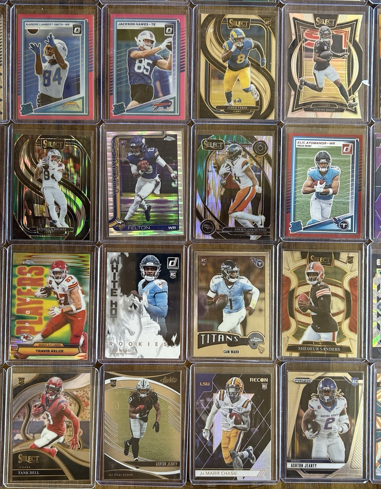 201 Card NFL Football Lot - PSA Graded,RC,Auto Patch,Numbered,Parallels,Inserts view 14