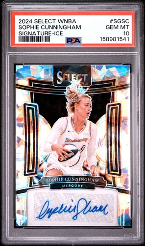 Sophie Cunningham #SG-SC 2024 Panini Select WNBA Signature card