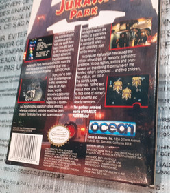 Jurassic Park Nintendo Nes   Ntsc/Usa Come Nuovo Completo  Originale 100%