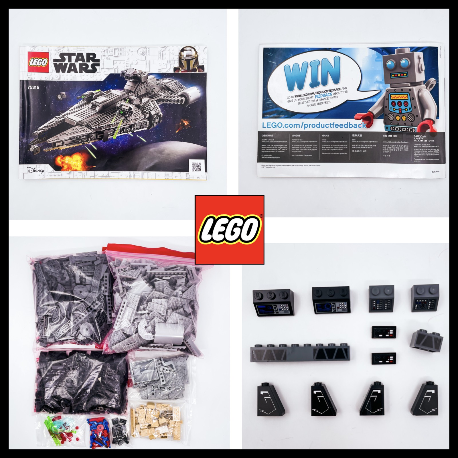 LEGO 75315 Incrociatore leggero imperiale Star Wars The Mandalorian