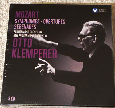 Mozart Symphonies Overtures Serenades Otto Klemperer Warner Classics 8CD