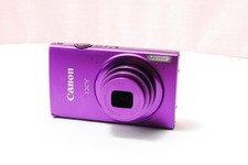 Canon IXY 430F Purple Digital Camera 16.1MP 5x Zoom Full HD IXUS 245 HS Exc 