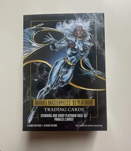 Marvel Masterpieces '92 Platinum Blaster Box (Upper Deck 2024) Factory Sealed
