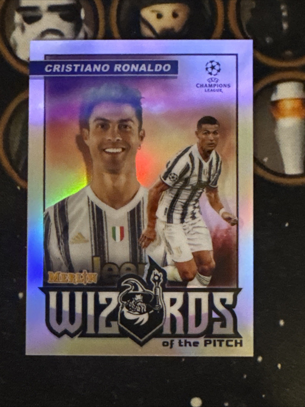 2020-21 Topps Merlin Chrome Uefa Cristiano Ronaldo Wizards Of The Pitch
