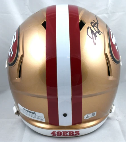 Deion Sanders Autographed San Francisco 49ers F/S Speed Helmet - Beckett W Holo - Picture 4 of 5
