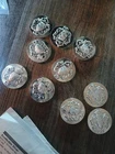10 2 ounce scottsdale silver bars