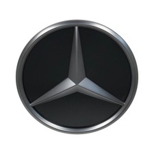 Mercedes Benz A-Klasse W177 Emblem anthrazit Matt Kühlergrill A0008172307 Mercedes Benz A-Klasse W177 Emblem anthrazit Matt Kühlergrill A0008172307