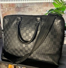 Authentic Louis Vuitton Black Damier Infini P...