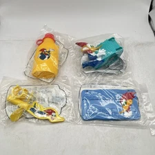 Carl's Jr Hardees 1998 Fun Meal Woody Woodpecker Complete Set Of 4 Vintage New
